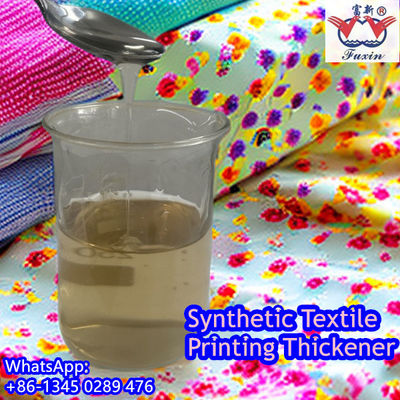 Épaississant synthétique chimique soluble pour l'impression textile à haute viscosité