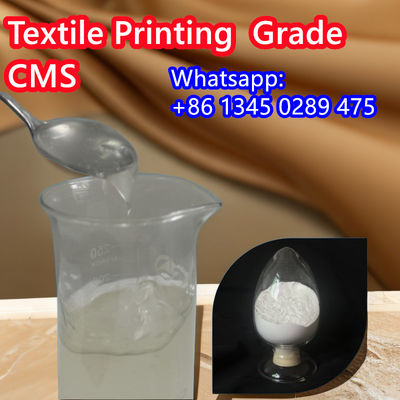 CMS Carboxyméthylation du sodium de l'amidon en poudre blanche durable