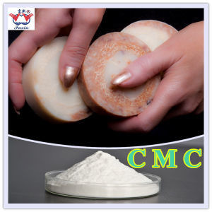 Poudre de CMC de sodium carboxyméthylcellulose blanc dans l'épaississeur de détergent