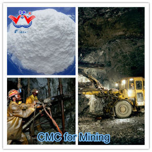 CMC de qualité minière Carboxyméthal de sodium cellulose pour additif de détergent